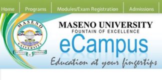 Maseno University Distance Learning Courses and Fees Structure