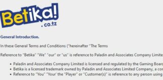 Betika Tanzania Minimum and Maximum Withdrawal Amount