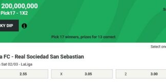 Fully Analyzed Betpawa Jackpot—17 Games in Uganda this weekend,2/3/3034: Win UGX 200,000,000