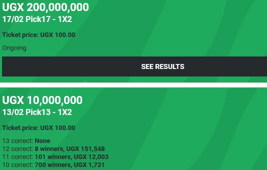 BetPawa Uganda Jackpot Bonuses